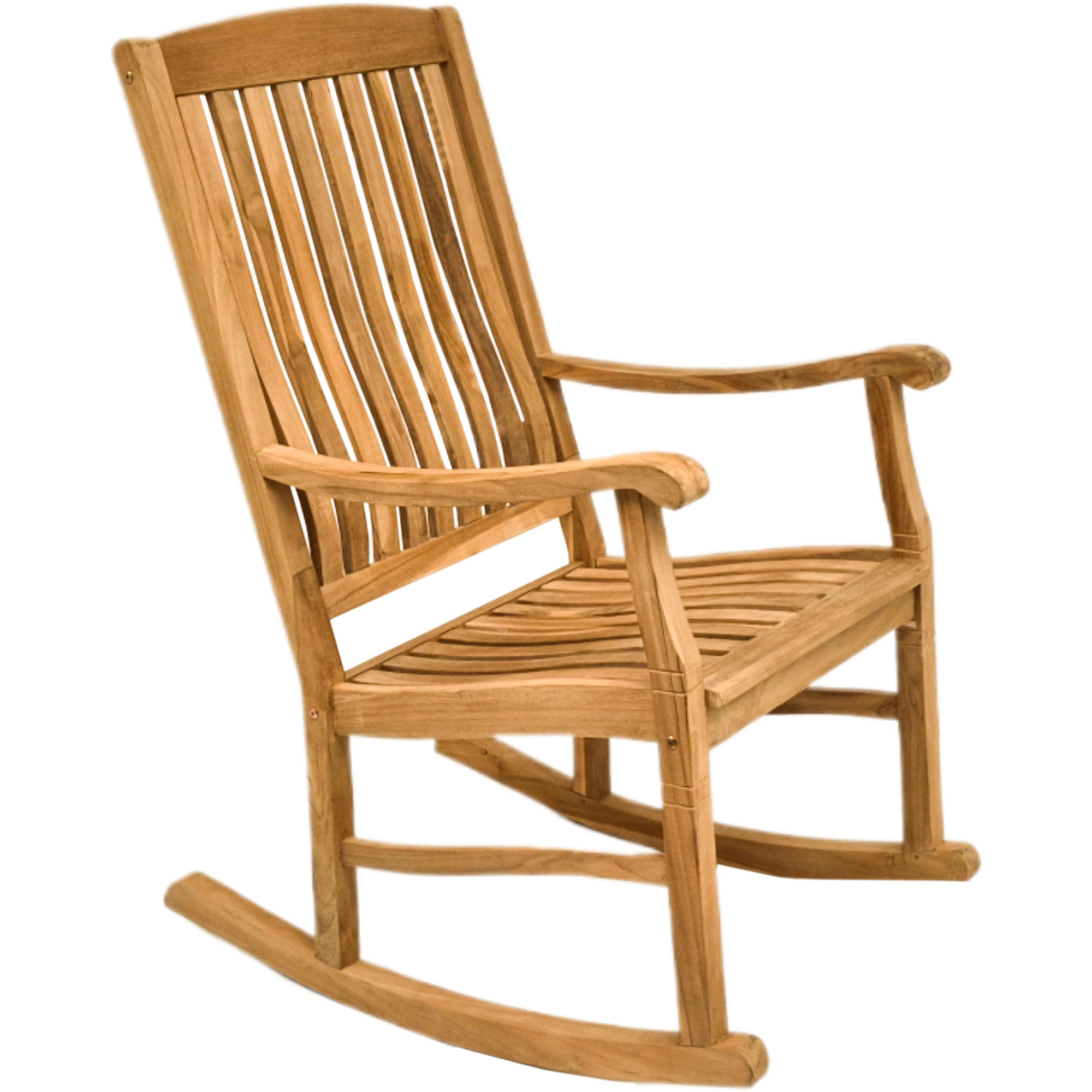 Schaukelstuhl aus Teak – Serie Lüneburg – klassisch & gemütlich