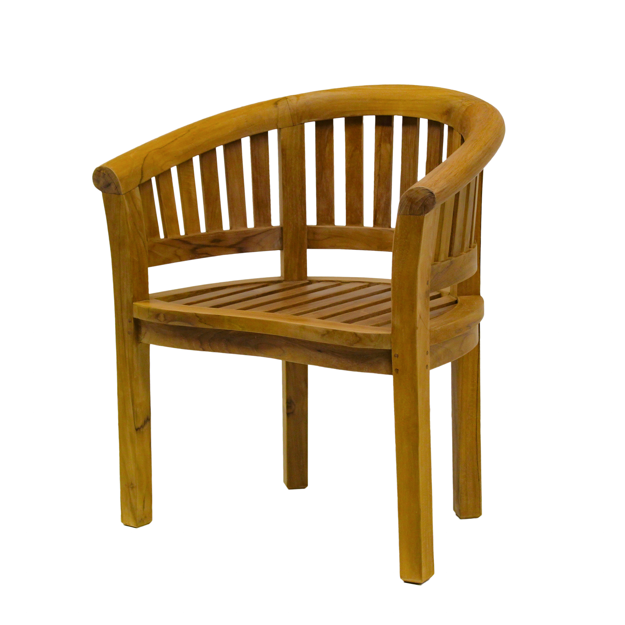 Gartensessel aus Teak – Serie Nürnberg – massiv mit Armlehne Gartensessel aus Teak – Serie Nürnberg – massiv mit Armlehne