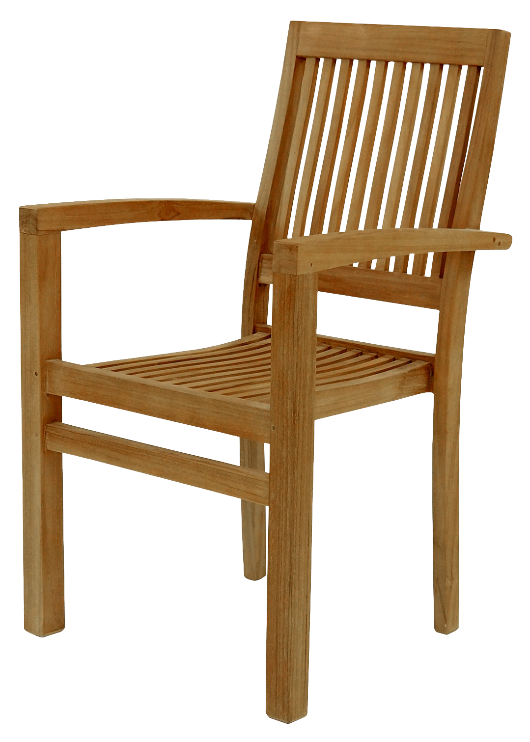 Gartenstuhl aus Teak – Serie Hannover – Stapelstuhl Gartenstuhl aus Teak – Serie Hannover – Stapelstuhl