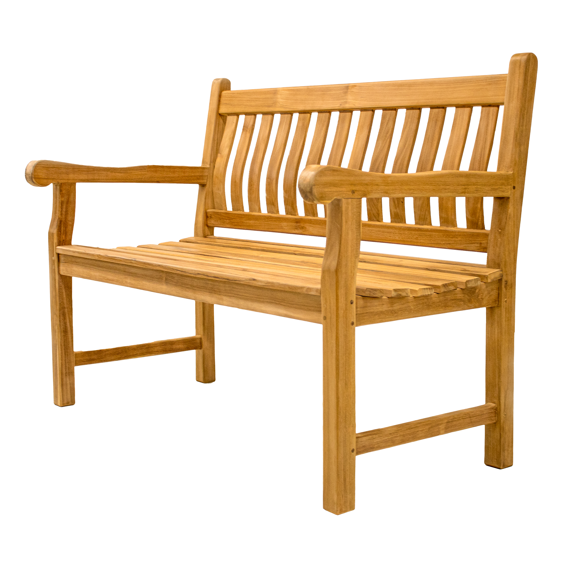 Gartenbank aus Teak – Serie München – 150 cm Gartenbank aus Teak – Serie München – 150 cm