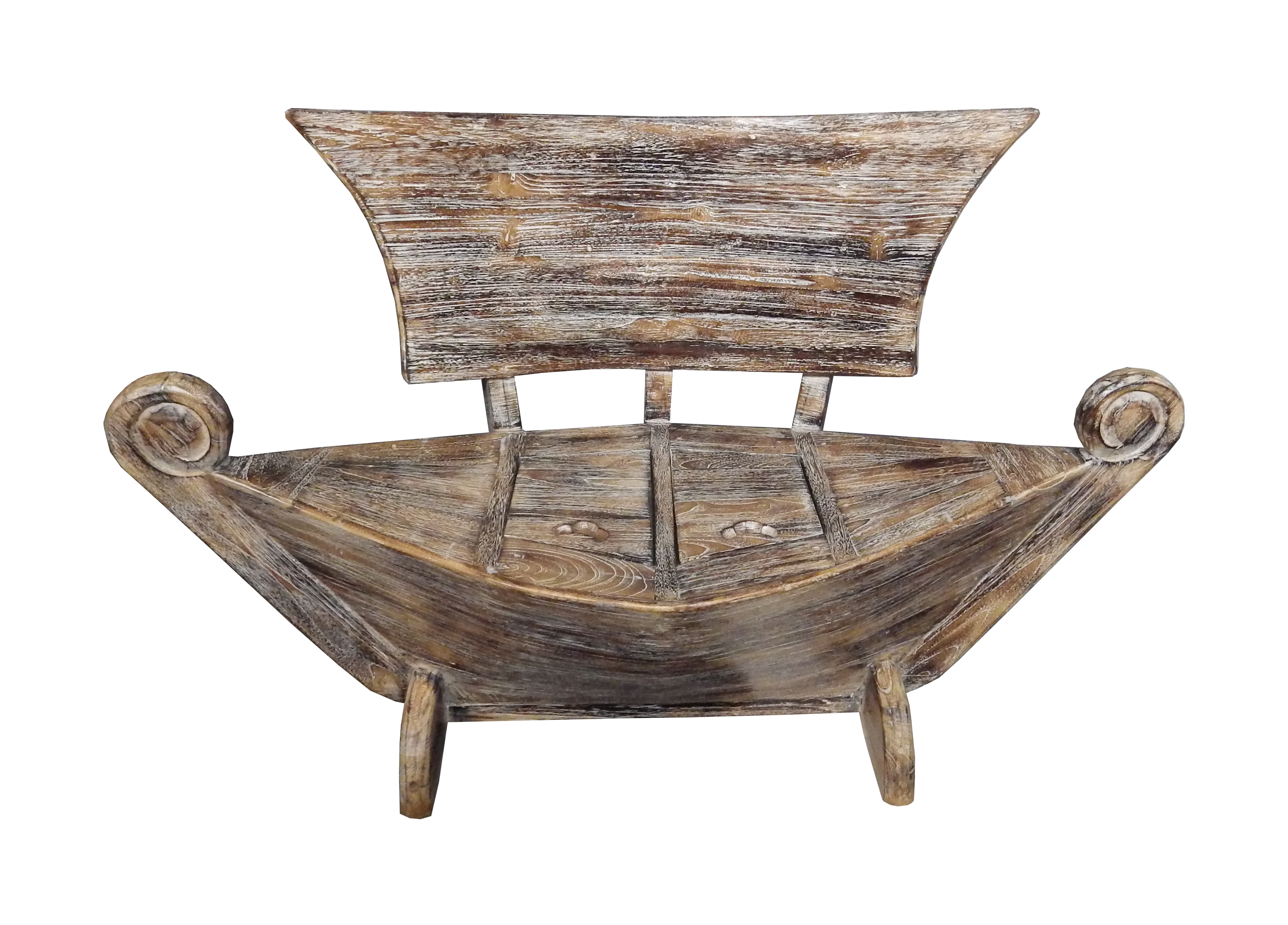 Wikingerbank aus Teak – Serie Schleswig – 145 cm Wikingerbank aus Teak – Serie Schleswig – 145 cm