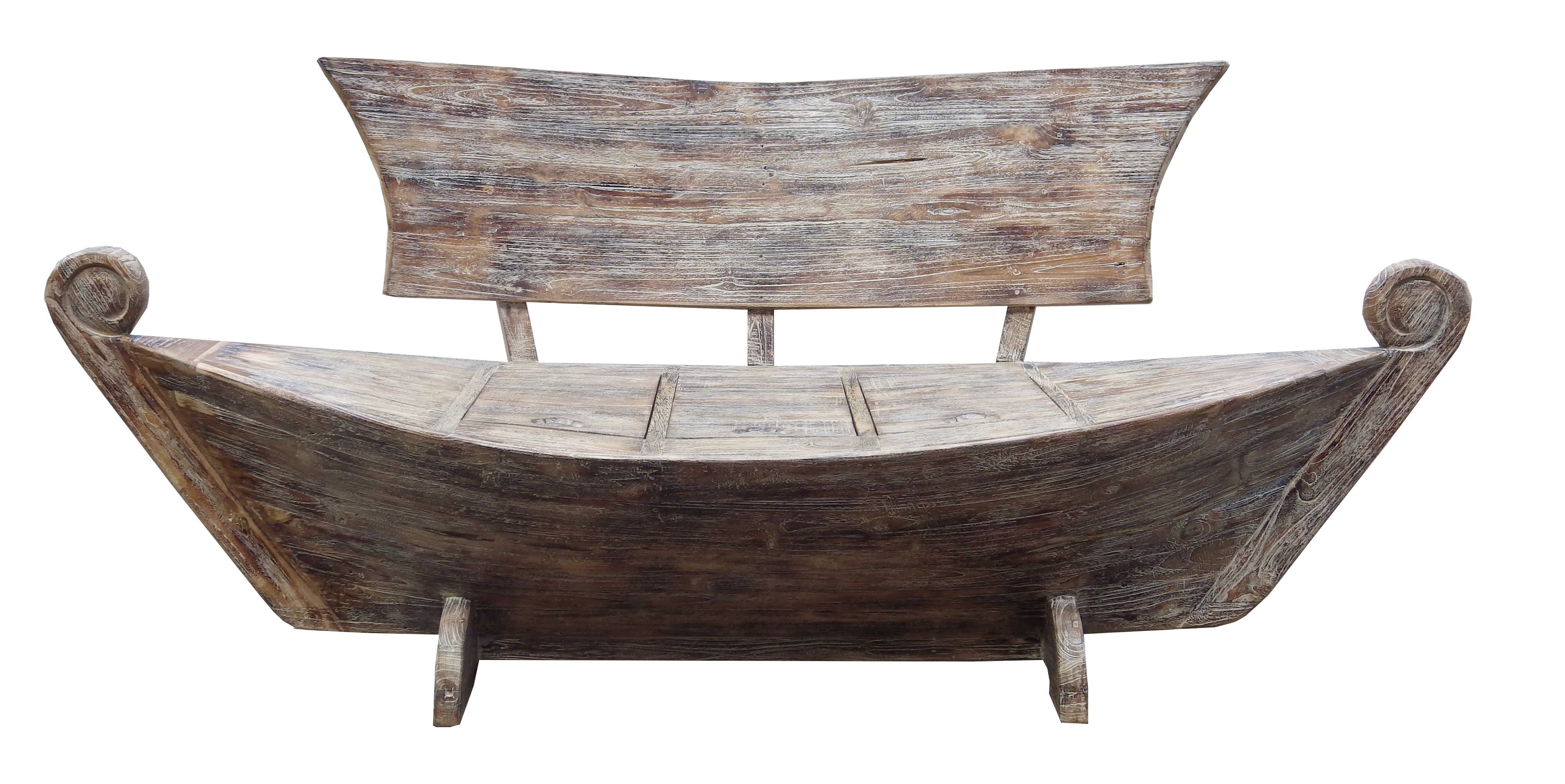 Wikingerbank aus Teak – Serie Schleswig – 190 cm