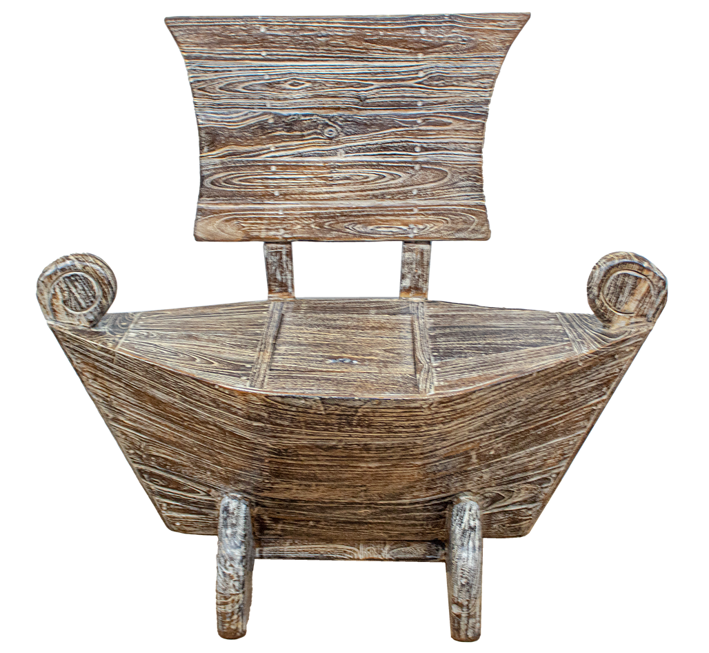 Wikingerbank aus Teak – Serie Schleswig – 100 cm Wikingerbank aus Teak – Serie Schleswig – 100 cm