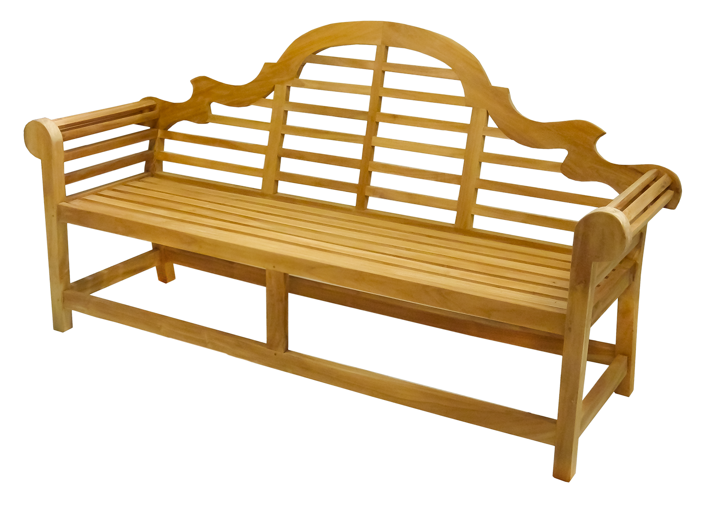 Gartenbank aus Teak – Serie Ahrensburg – 166 cm Gartenbank aus Teak – Serie Ahrensburg – 166 cm